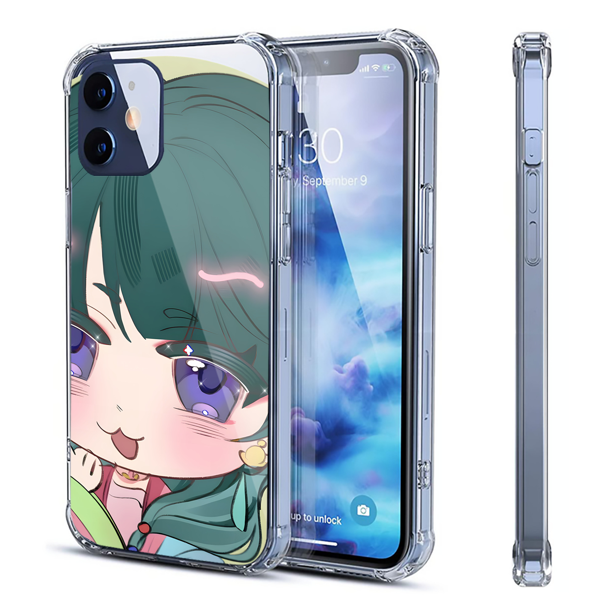 （画像用） 薬屋のひとりごと The Apothecary Diaries 【iPhone 12シリーズ対応】透明スマホケース（クリアソフトケース）